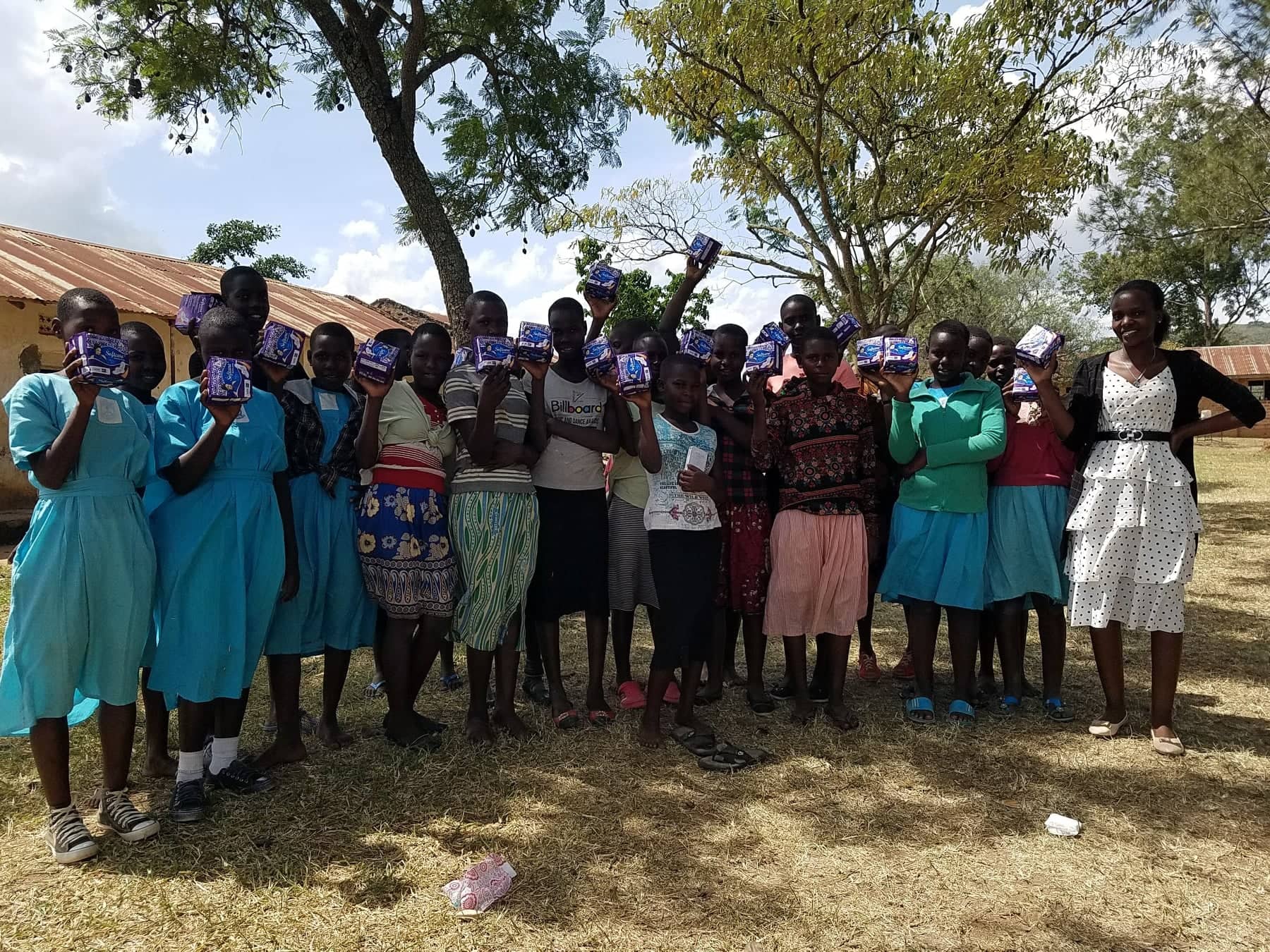 Nicoville volunteers supporting the community